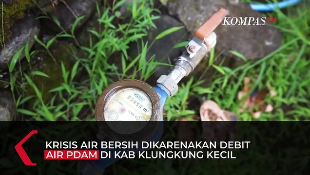 Pipa PDAM Bocor dan Keropos, Warga di Klungkung Krisis Air Bersih