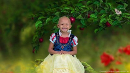 Une photographe offre un shooting magique à une petite fille atteinte d'un cancer