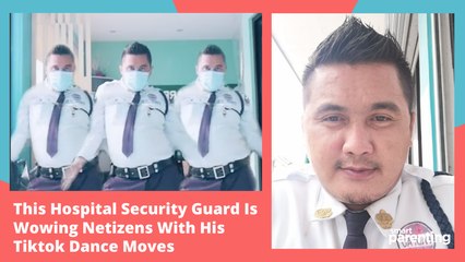 This Hospital Security Guard Is Wowing Netizens With His Tiktok Dance Moves