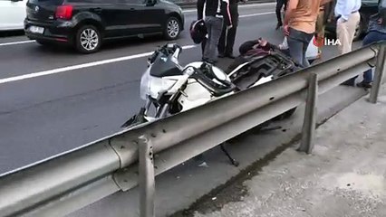 E5 Karayolunda trafik kazası: 1 yaralı