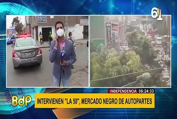 Intervienen el mercado negro de autopartes llamado la “50”