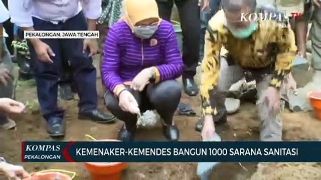 Kemenaker - Kemendes Bangun 1000 Sarana Sanitasi