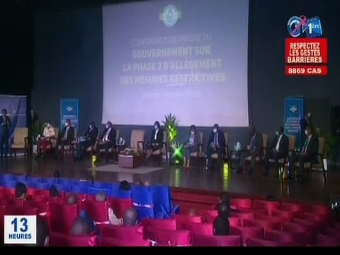 RTG - Le ministre de l’intérieur reçoit en audience l’Archevêque Métropolitain de Libreville sur la question de la réouverture des lieux de culte