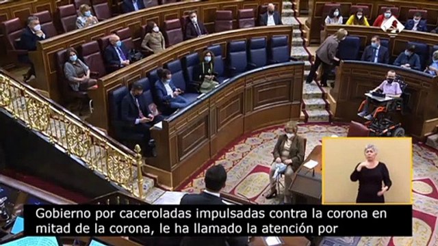 Moción Censura: Santiago Abascal, a Pedro Sánchez: Veo que sigue en plan capillitas