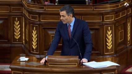 Sánchez pide a Casado que "corte con la ultraderecha" y vote 'no'