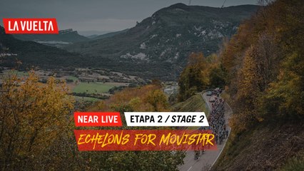 Echelons for Movistar Team - Étape 2 / Stage 2 | La Vuelta 20