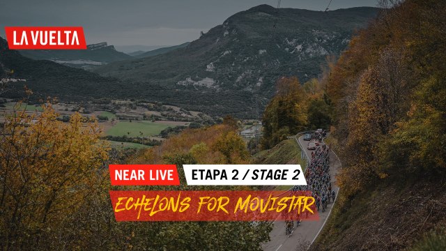 Echelons for Movistar Team - Étape 2 / Stage 2 | La Vuelta 20