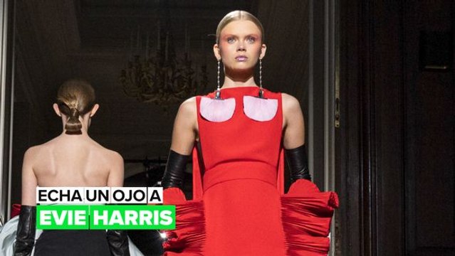 Todas las marcas de moda se enamoraron de la modelo Evie Harris