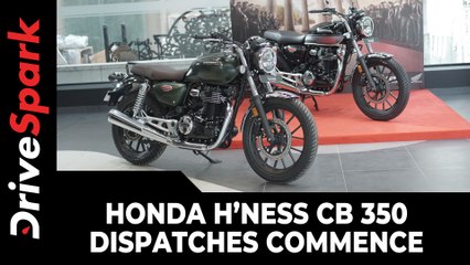 Honda H’ness CB 350 Dispatches Commence: Customer Deliveries To Begin Soon
