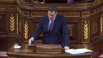 Sánchez presiona al PP y le pide a Casado que vote 'no' a la moción de censura de la ultraderecha