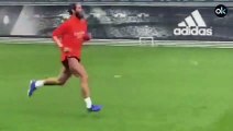 Ramos se entrena pensando en el Clásico