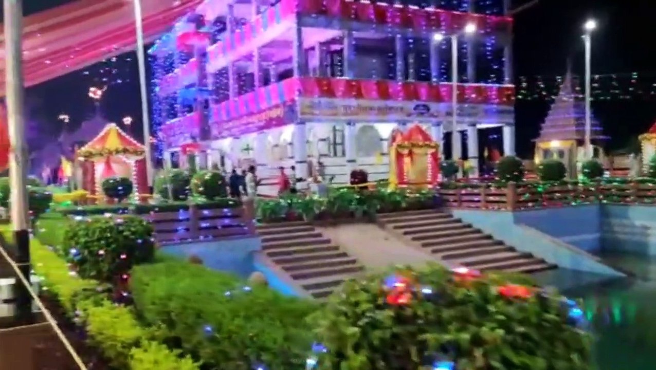 ग्राम मोढी में पागल बाबा धाम पर नवरात्रि की दिख...