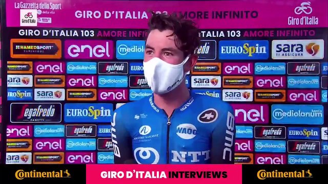 Tour d'Italie 2020 - Ben O'Connor : Yesterday it was so close and to pull of today in the mountains I dreamed of, it means a lot.
