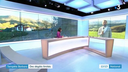 Intempéries : la tempête Barbara a fait des dégâts limités