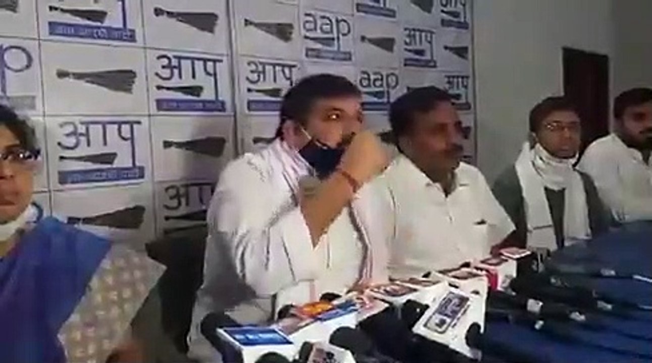 यूपी सरकार और योगी आदित्यनाथ पर बरसे आम आदमी पा...