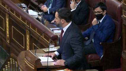 Abascal responsabiliza a Sánchez de las muertes de la pandemia y de la ruina económica