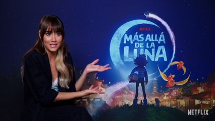 Aitana pone en valor el papel de las heroínas en 'Más allá de la luna'