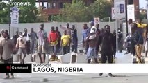 Protests continue in Lagos, Nigeria, over alleged police brutality
