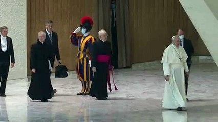 Audiência papal à distância