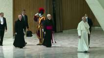 Audiência papal à distância