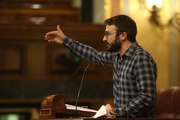 Albert Botran (CUP) le recuerda a Abascal las palabras de Tejero sobre el 23-F