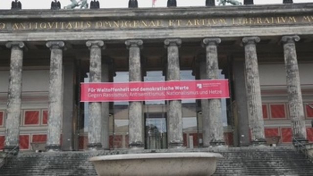 Investigan presunto vandalismo con 70 obras dañadas en Isla de Museos de Berlín