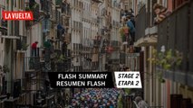 Resumen Flash / Flash summary - Stage 2 | La Vuelta 20