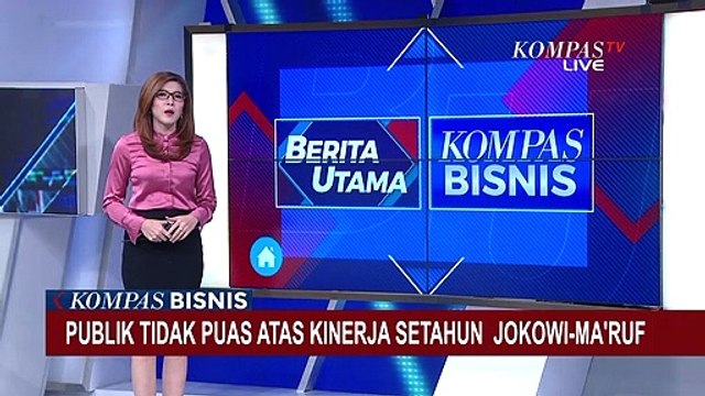 Survei Litbang Kompas: 40,3 Persen Puas Kinerja Jokowi-Ma'ruf Amin di Bidang Ekonomi