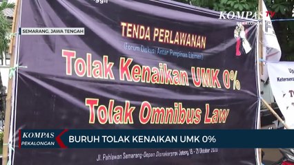 Buruh Tolak Kenaikan UMK 0%