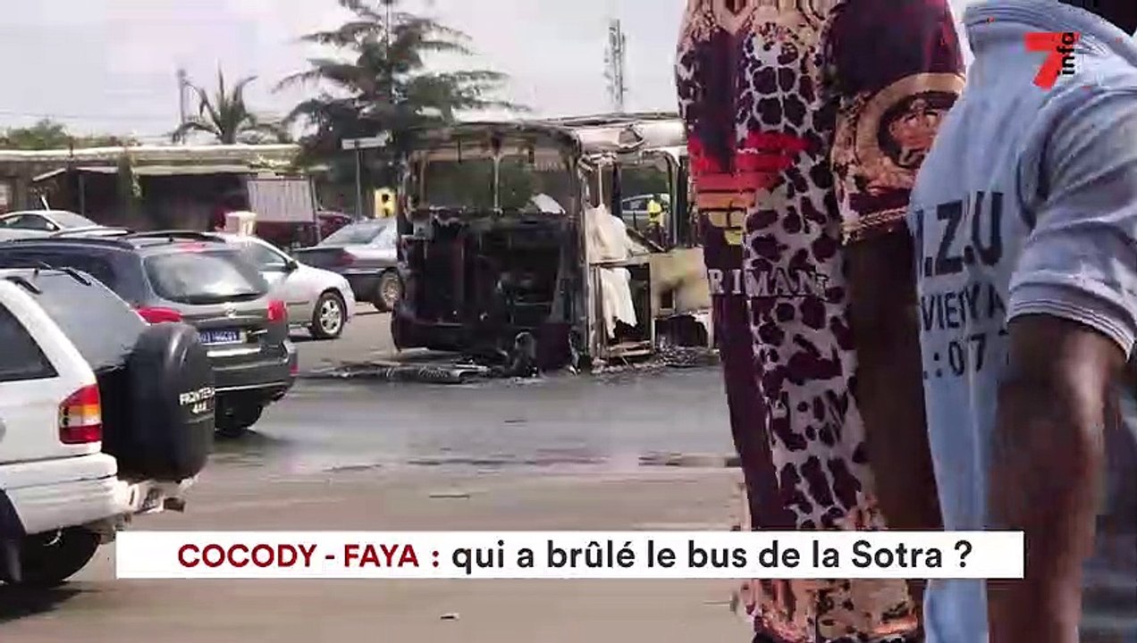 Cocody Faya: qui a brûlé le bus de la SOTRA?