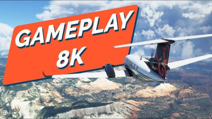 FLIGHT SIMULATOR en 8K ! Le plus BEAU JEU du MONDE ?