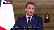 « Samuel Paty fut tué parce que les islamistes veulent notre futur », déclare Emmanuel Macron