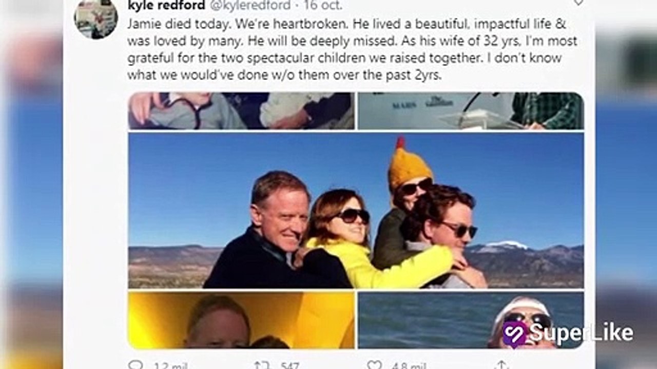 Murió el cineasta James Redford, hijo del reconocido actor Robert Redford