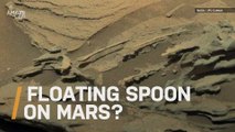 Curiosity Once Captured a 'Floating Spoon' on Mars