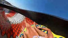 Aquapolis Athens King Cobra (Left Waterslide) POV Onride