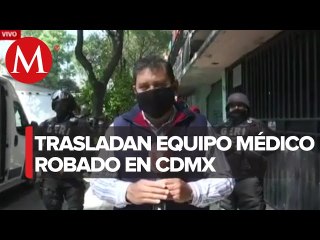 Recuperan equipos de hemodiálisis robados en la CdMx