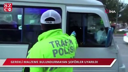 Toplu taşıma araçlarına korona denetimi