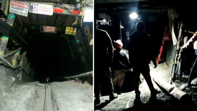 Mineros atrapados en mina de Boyaca