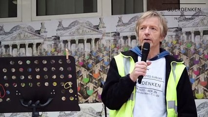 QUERDENKEN 762 Lörrach - 11 - Magnus Wiedman - Neuer Marktplatz 10.10.2020