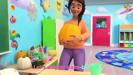 Halloween At School Song  CoComelon Nursery Rhymes & Kids Songs