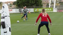 Entrenamiento de la Selección española femenina