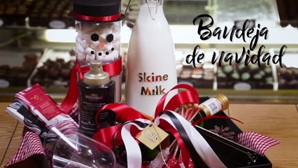 Cómo hacer una bandeja navideña