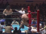 1993.02.05 - Tatsumi Fujinami vs. The Great Kabuki