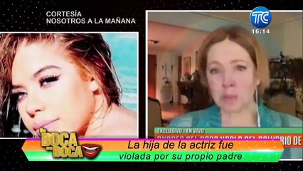 Tải video: Actriz argentina revela entre lágrimas cómo su hija fue violada por su padre desde que era una niña