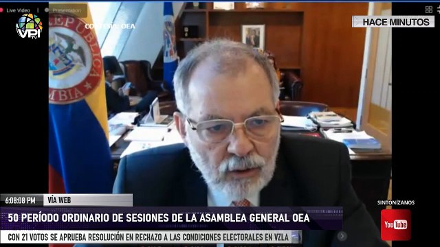 AHORA - Con 21 votos OEA aprueba resolución en rechazo a las condiciones electorales en Venezuela