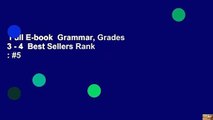 Full E-book  Grammar, Grades 3 - 4  Best Sellers Rank : #5