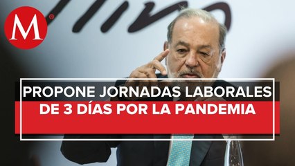 Carlos Slim propone elevar a 75 años la edad de jubilación