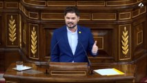 Rufián tacha de la ultraderecha de 