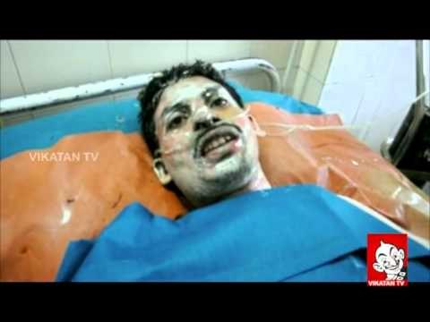 Protesting Rajapaksa's India visit Salem's Vijayraj attempts self immolation