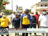 Movimiento Por la Paz y la Vida supervisa jornada 28° de desinfección en Miranda